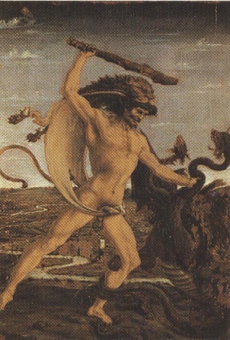 Sandro Botticelli Antonio del Pollaiolo,Hercules and the Hydra (mk36) Germany oil painting art